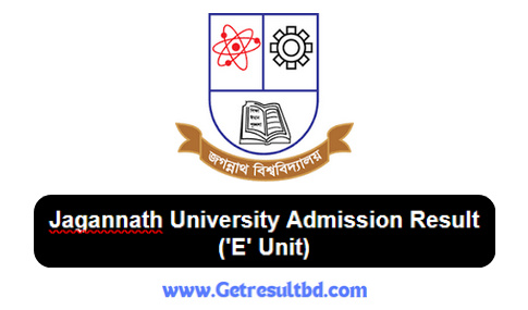 ('E' Unit) Jagannath University Admission Result 2025