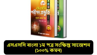 এসএসসি বাংলা ১ম পত্র সংক্ষিপ্ত সাজেশন ২০২৫
